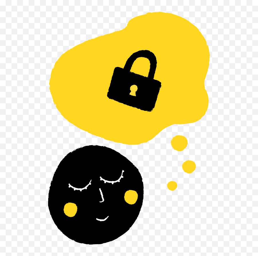 Careers - Dot Emoji,Lock Emoticon Text