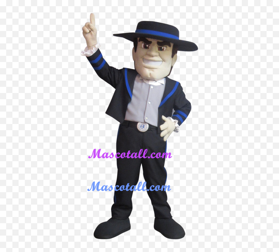 School El Mariachi Mascot Costume - Fictional Character Emoji,Mariachi Emoticon