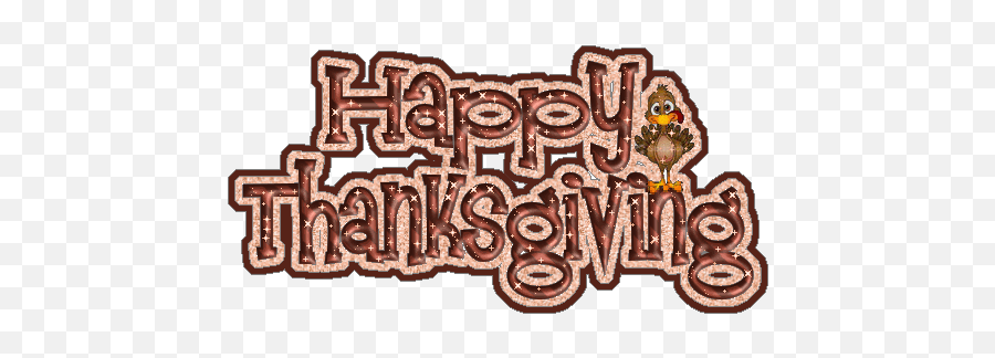 Lovely Happy Thanksgiving Graphic - Happy Thanksgiving Glitter Graphics Emoji,Happy Thanksgiving Emoticon
