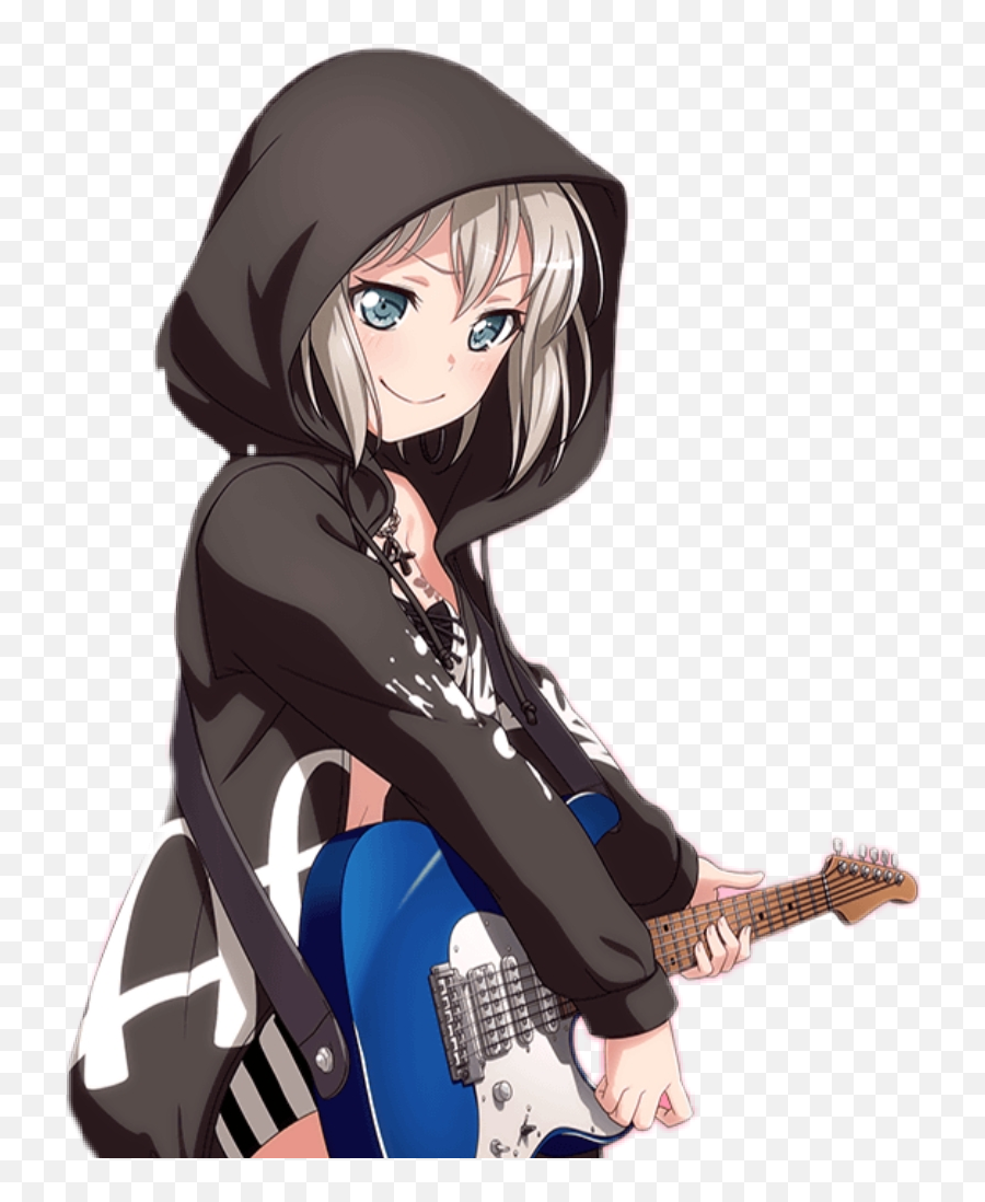 The Most Edited Aoba - Moca Picsart Emoji,Rock Girl Guitar Emoticon Facebook
