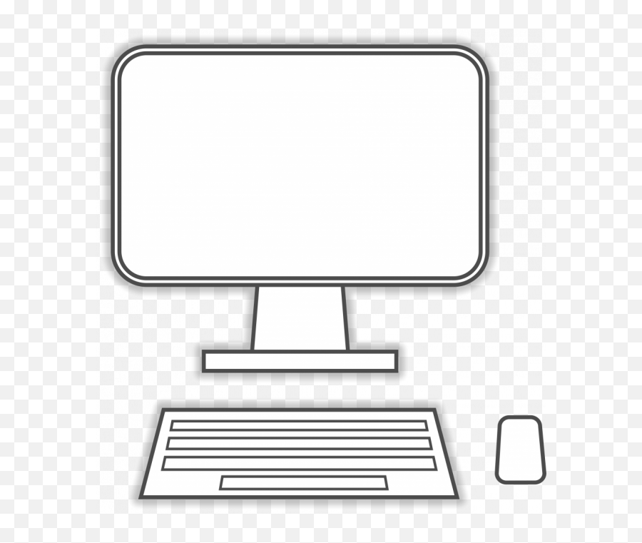 Computer Drawing - White Computer Drawing Png Emoji,Emoji Blitz On Pc