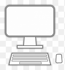 Computer Drawing - White Computer Drawing Png Emoji,Emoji Blitz On Pc