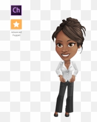 Chloe As Miss Profit Character Animator - Adobe Character Animator Puppet Emoji,Emotions Vs. Chloe