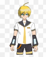 I Have Combined Shuichi Saihara With Len - Fandom Emoji,Kagamine Len Lost Emotion
