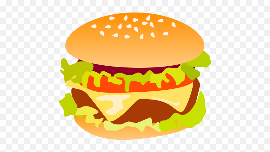 70 - Png Emoji,Free Emoji Hambugers