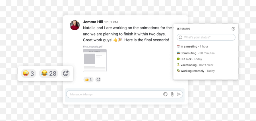 Features - Pumble Emoji,Put Emojis In Contscts On Android
