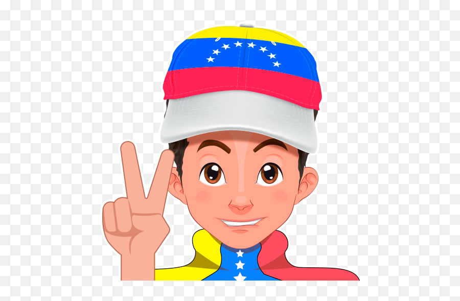 Chico Venezolano - Stickers Para Whatsapp Qu0026a Tips Tricks Emoji,Emoticon Bandera De Venezuela Para Facebook