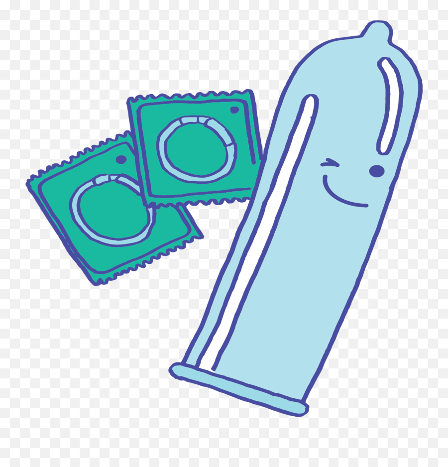 Large Cartoon Blue Condom With 2 Packaged Condoms For Emoji,Emoji Gmail Eggplant