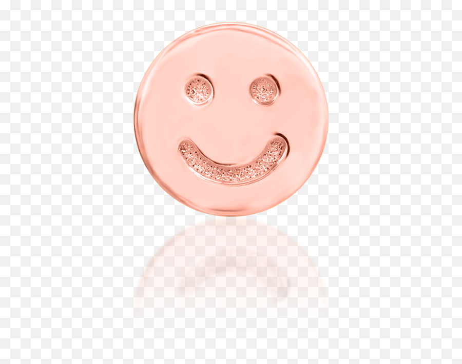 Smile In 14k Gold By Junipurr U2013 Pierced Emoji,Facebook Emoji Rose
