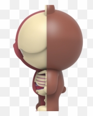 Xxray Plus Brown By Jason Freeny X Mighty Jaxx - The Toy Emoji,Onigiri Emoji Copy And Paste