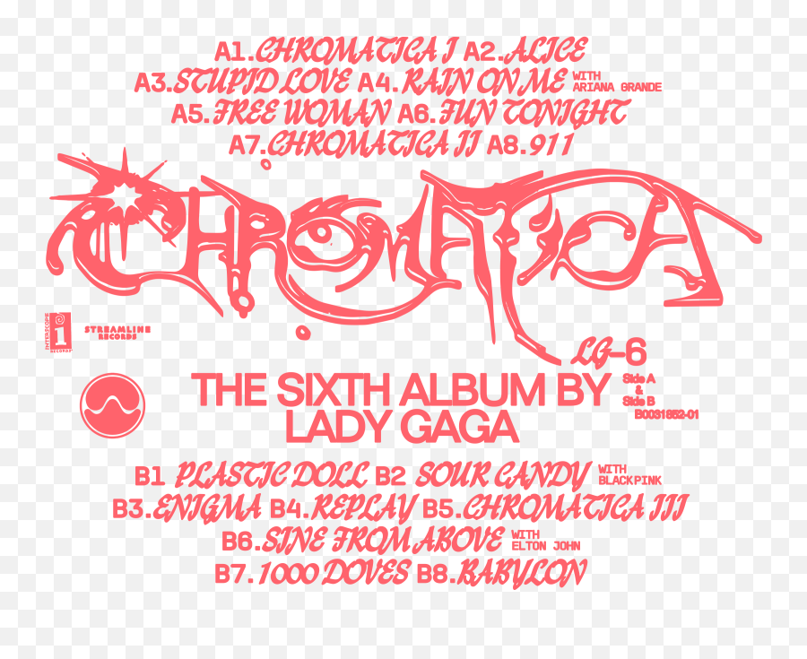 Lady Gaga Chromatica - Chromatica Logo Emoji,Emotions Albums