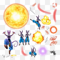 Umpire Of Annihilation Beerus Threadpic - Personajes En Beerus Assets Emoji,Emoji Movie La Pelicula