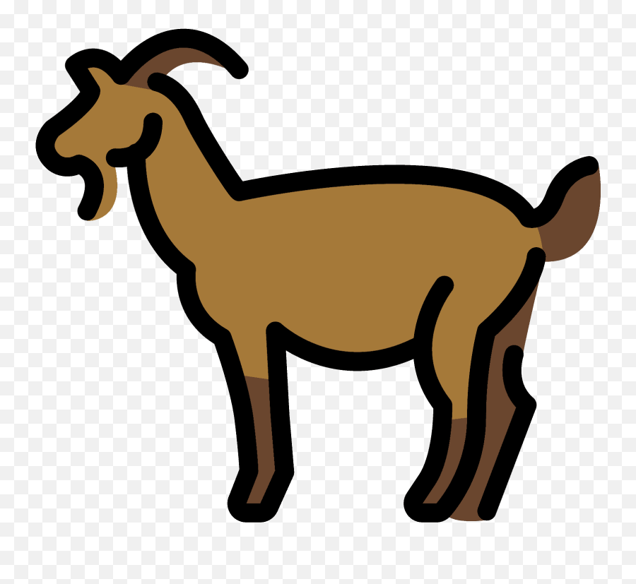 Goat - Emoji Meanings U2013 Typographyguru Ziege Clipart,Emoji Render