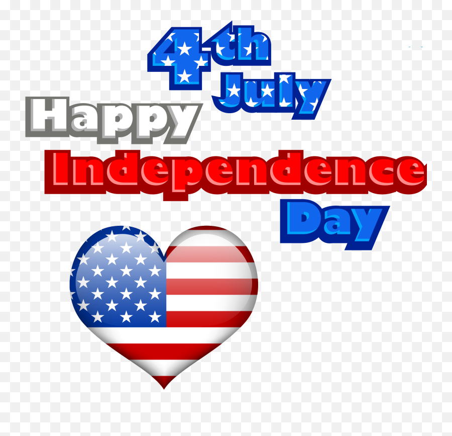 Clipart Calendar 4th July Clipart - America Flag Emoji,Happy 4th Of July Emoji