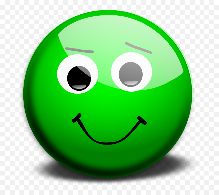 14 Green Emoticon Laughing Images - Green Smileyface Green Confused Face Clip Art Emoji,Rolling Laughing Emoji