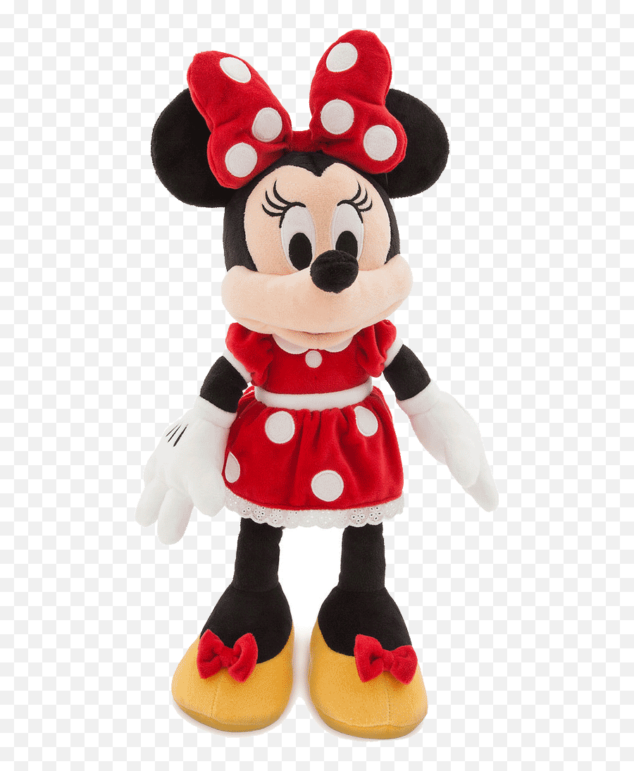 Disney Minnie Plush - Minnie Mouse Plush Png Emoji,Minnie Mouse Emoji For Iphone
