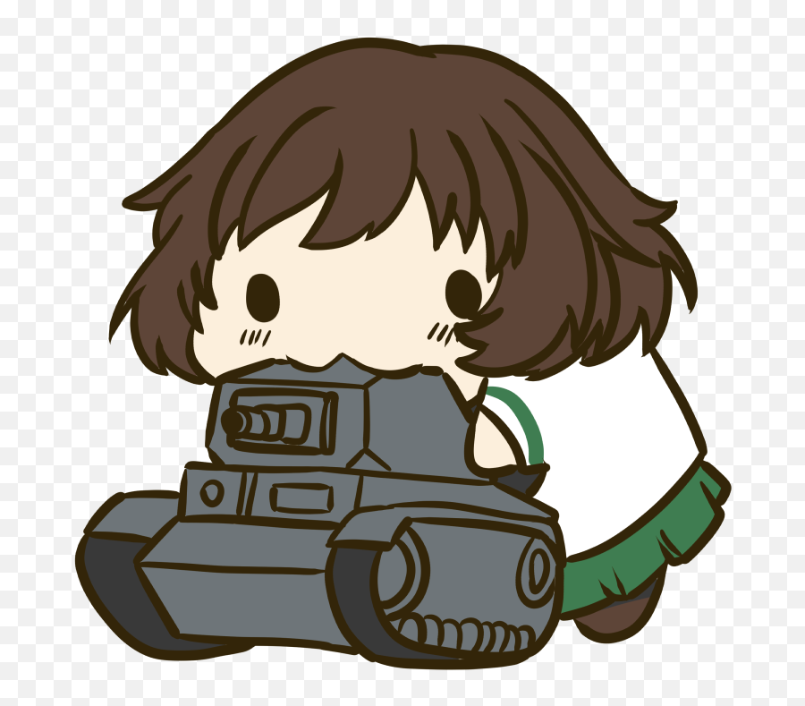 Akiyama After Discovering The Saying - Panzer Vore Emoji,Weeaboo Emojis