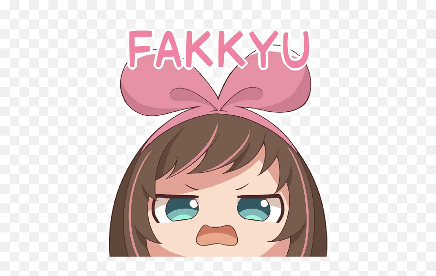 Kizuna Ai - Kizuna Ai Sticker Emoji,Gun Emoji Whatsapp