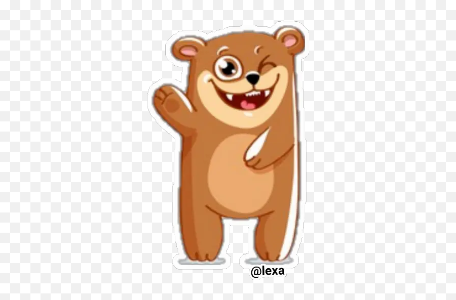 Sticker Maker - Happy Emoji,Brown Bear Emoji