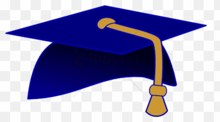 Free Png Gold Graduation Cap Png Png Image With Transparent - Graduation Cap Clipart Blue Emoji,Blue Cap Emoji