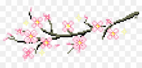Tumblr Png Gif - Desktop Wallpaper Tenor Kawaii Flower Pink Aesthetic Gif Png Emoji,Cherry Blossom Emoji