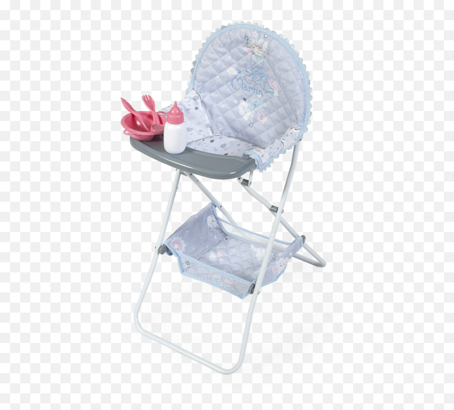 Dollu0027s Highchair Grey - Krzeseka Do Karmienia Dla Lalek Emoji,Emotions Dolls