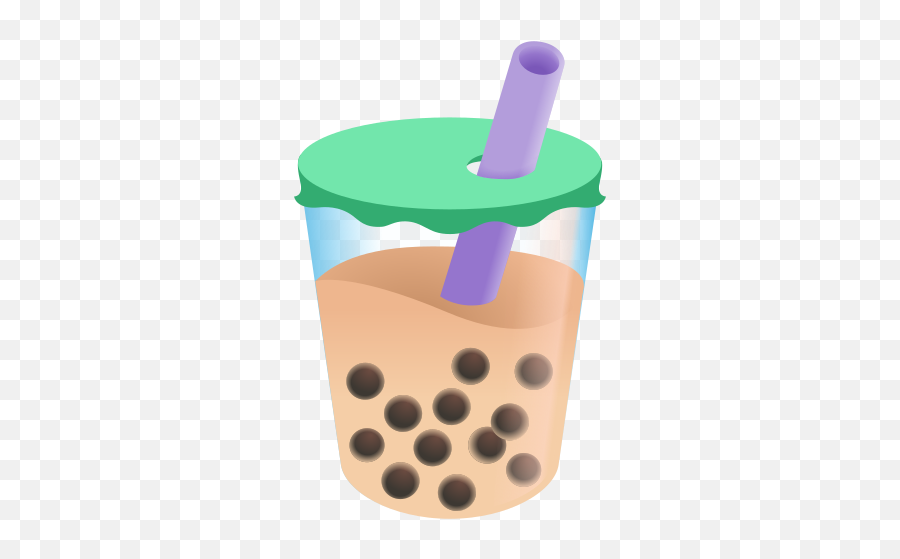 Bubble Tea Emoji - Emoji Bubble Tea Google,Milk Emoji