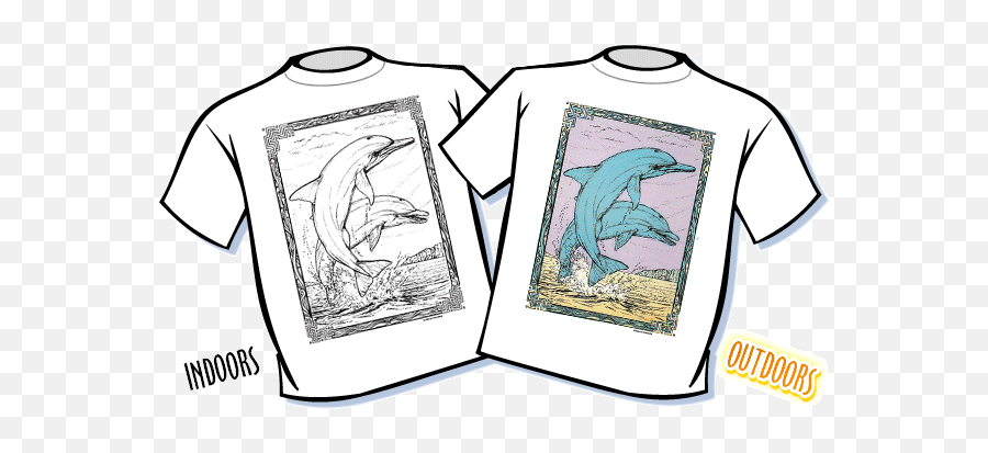 T - Shirts Luna Sea Trading Colour Changing Bug Shirt Emoji,Dolphin Emojis