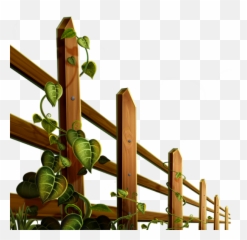 Barriers Fence Wood Sticker - Cloture En Bois Dessin Emoji,Fencing Emoji