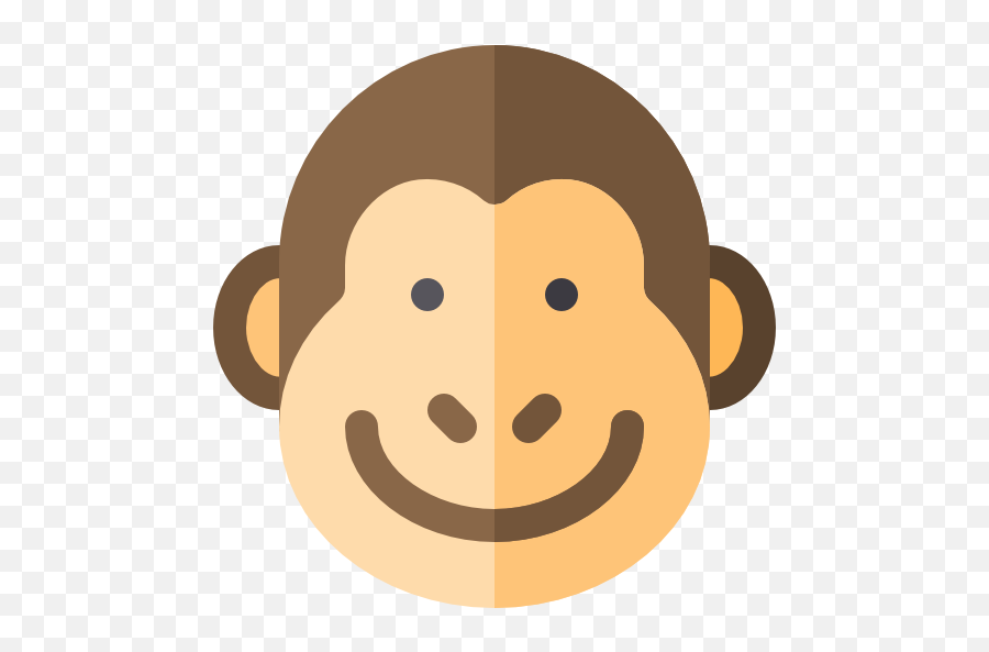 Monkey - Happy Emoji,(monkey) Skype Emoticon