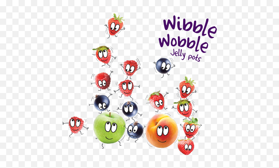 Kiddylicious Wibble Wobble Jelly Pots - Cultura Emoji,Raspberry Emoticon