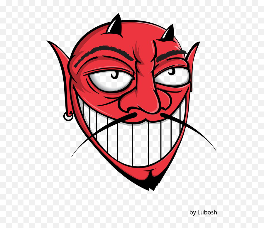 Face Cartoons Png U0026 Free Face Cartoonspng Transparent - Devil Funny Face Emoji,Cartoon Emotions Eyes Eyebrows Mouth