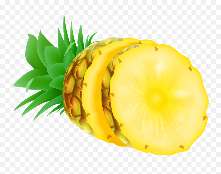 11 Pineapple Clip Art Pineapple Png - Pineapple Slice Clipart Png Emoji,Emoji Movie Pen Pineapple