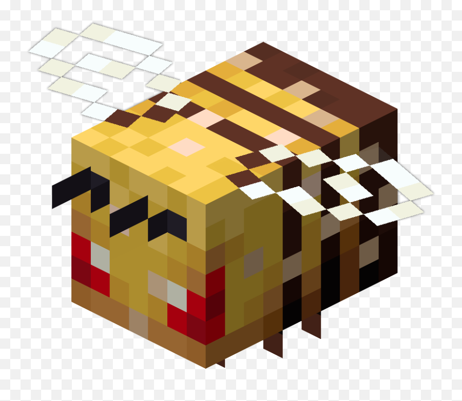 Abeille U2013 Le Minecraft Wiki Officiel - Minecraft Bee Png Emoji,Je Suis Fache Emoticon