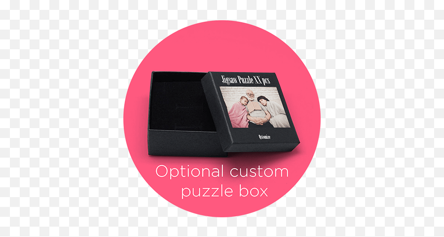 Custom Square Jigsaw Puzzle 25 Pcs Custom Box - Portable Emoji,Puzzle Pieces Emoji