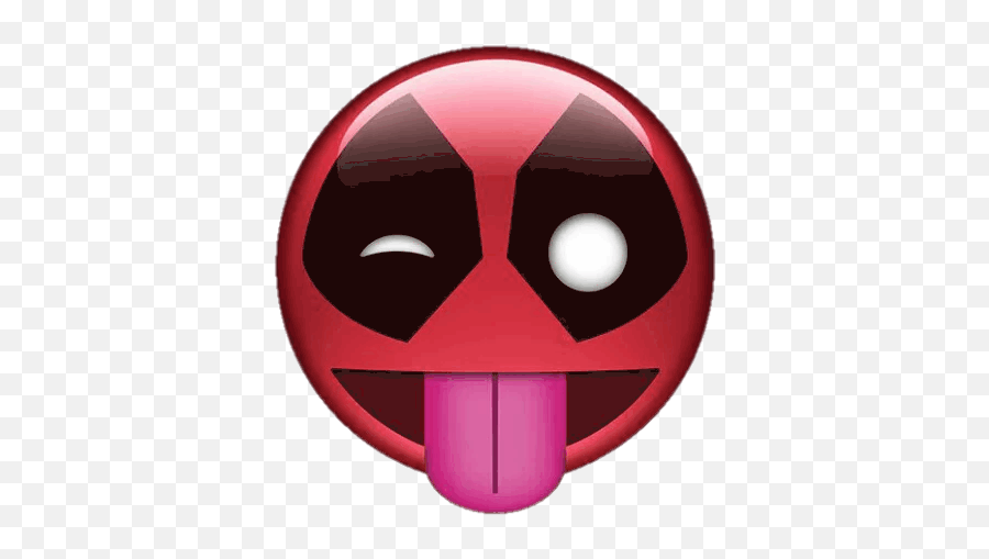 Download Pink Deadpool Comics Symbol Emoji Marvel Hq Png - Deadpool Smiley,Symbol Emoji