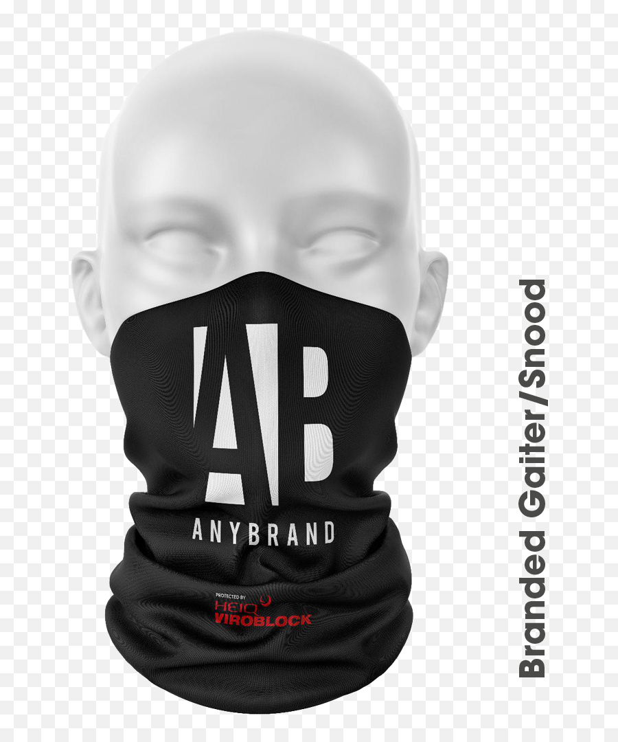 Anybrand Mask - Branded Face Coverings With Heiq Viroblock Neck Emoji,Anti Dust Mask Anime Emoticon
