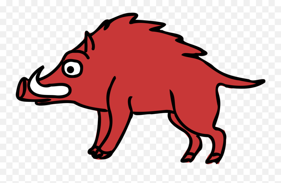 Domestic Pig Feral Pig Animal Wild Boar Download - Clipart Clip Art Boar Png Emoji,Pig Emoticon Full Text