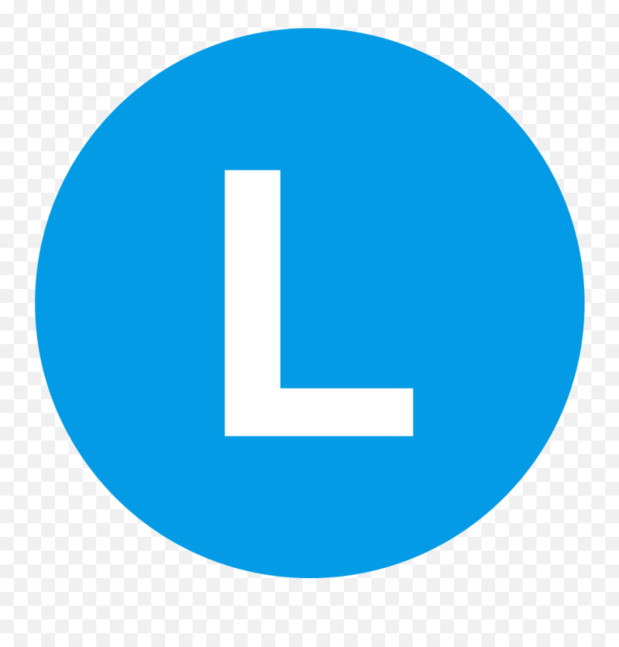 Fileeo Circle Light - Blue White Letterlsvg Wikimedia Commons Blue Circle Letter L Emoji,Emoticon Dans Une Descrition