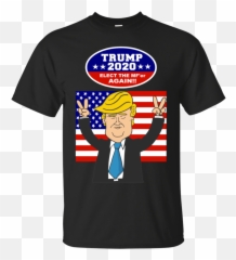 Trump 2020 Elect The Mfer Again Tee Shirt - Funny Hiking T Shirts Emoji,Emoji Movie Trump