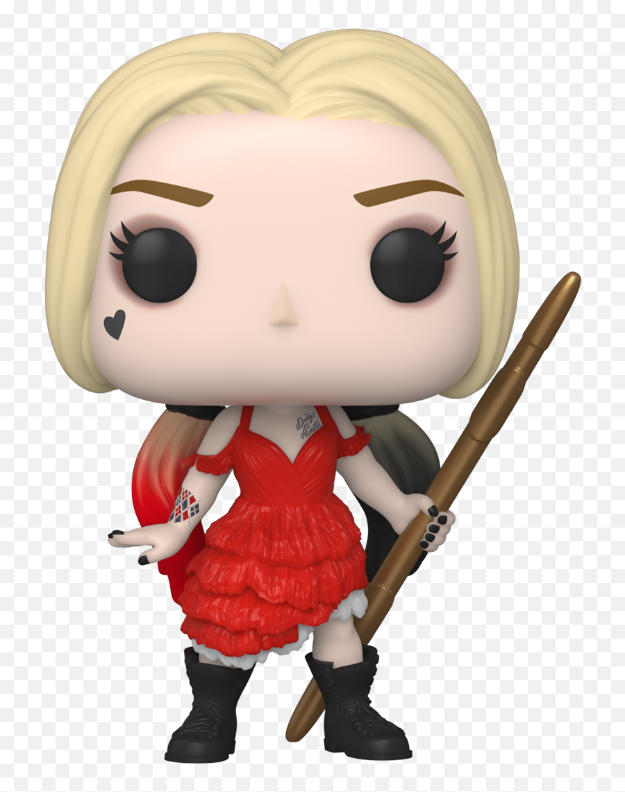 Funko Pop Movies The Suicide Squad Harley Quinn Damaged Dress Gamestop - Harley Quinn Funko Pop The Suicide Squad Emoji,Funko My Emojis