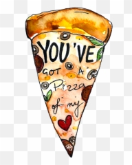 Cute Wallpaper Backgrounds - Junk Food Emoji,Old Apple Pizza Emoji