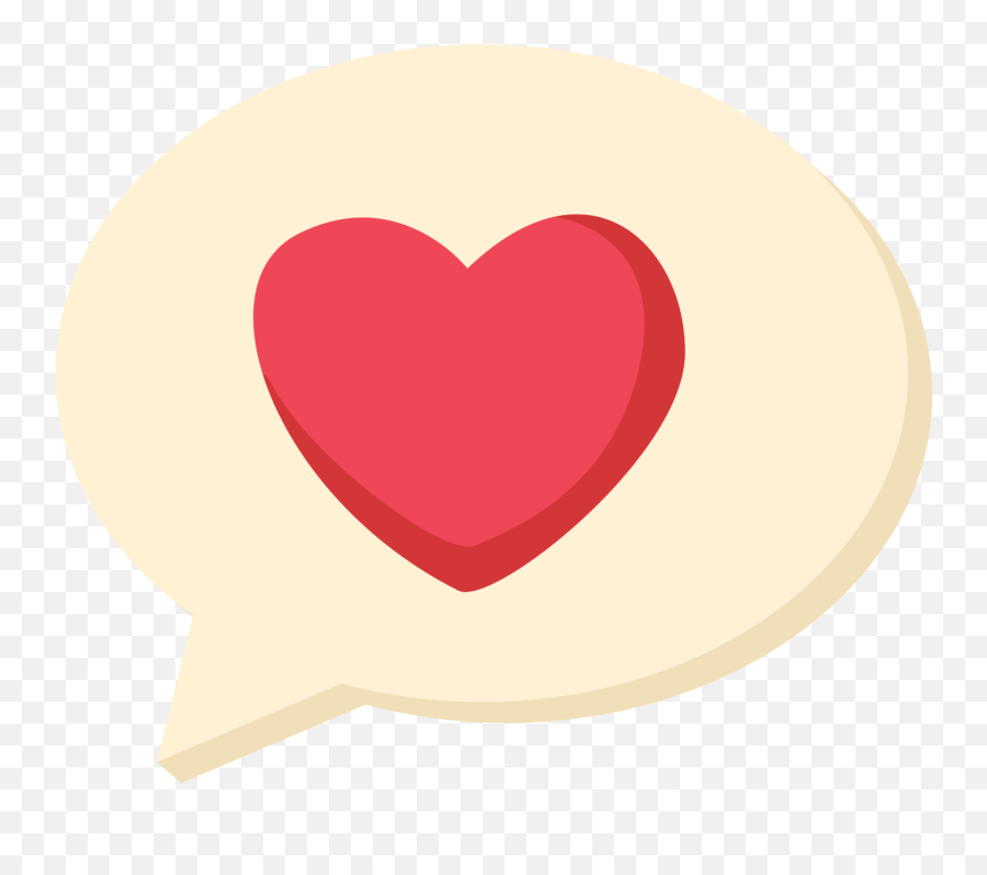 Free Heart Speech Bubble 1187415 Png With Transparent Background - Coração No Balão Png Emoji,Facebook Bubbles Emoticon