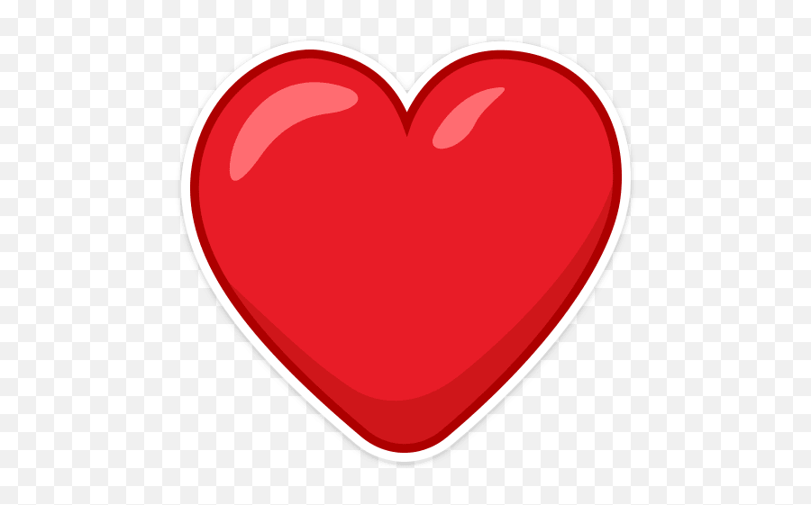 Telegram Sticker 040 Telegram Sticker Emoji - Cuore Clipart,Telegram Emoji Png