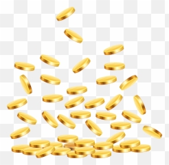 Falling Coins Png Clip Art Image Gold - Falling Gold Coins Png Emoji,Coins Emoji