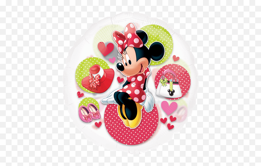 Kids And Teen Foil Balloons - Page 2 Minnie Mouse Eetbare Print Emoji,10094 Emoticon
