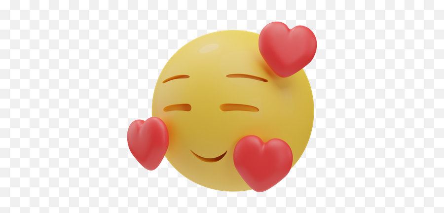 Premium Freeze Emoji 3d Illustration Download In Png Obj Or,Ice Heart Emoticon