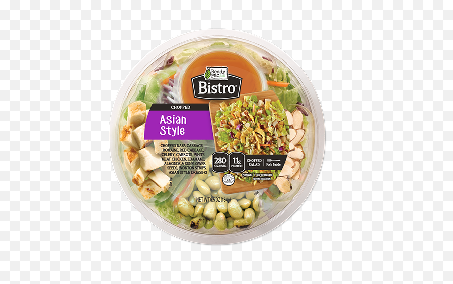 Asian Style Bistro Bowl Asian Chopped Salad Fresh Food Food Emoji,What Do Th Weatwatcher Emojis Mean