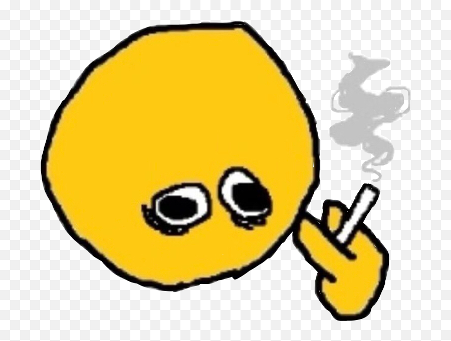 Popular And Trending Suffering Stickers Picsart - Emoji With Cigarette,Suffer Emoji