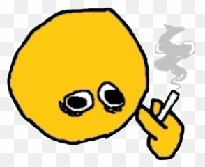 Popular And Trending Suffering Stickers Picsart - Emoji With Cigarette,Suffer Emoji